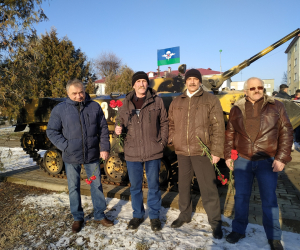 У памятного знака воинам-интернационалистам состоялся митинг, посвящённый 31-й годовщине вывода советских войск из Афганистана